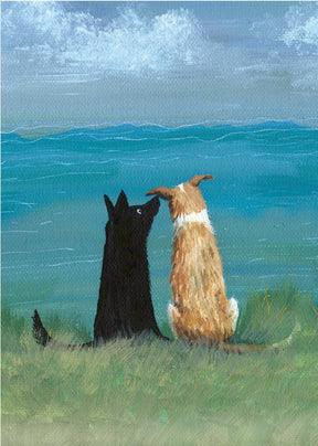 Two Bad Mice You Me and a Beautiful Day Card