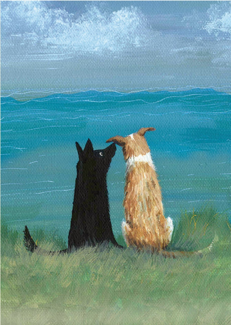 Two Bad Mice You Me and a Beautiful Day Card