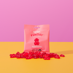 Funday Raspberry Gummy Frogs 50g