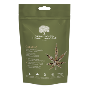 Vetalogica Hemp Clinicals Calming Cat Treats 100g
