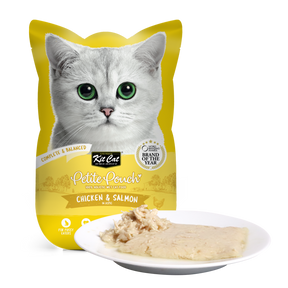 Kit Cat Chicken & Salmon Wet Cat Food Pouch 70g