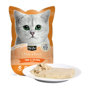 Kit Cat Tuna & Salmon Wet Cat Food Pouch 70g