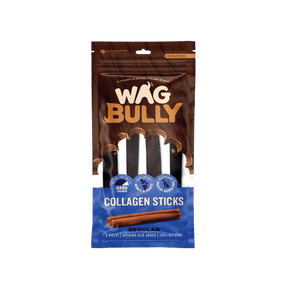 WAG Bully Collagen Sticks Regular 4 Pack