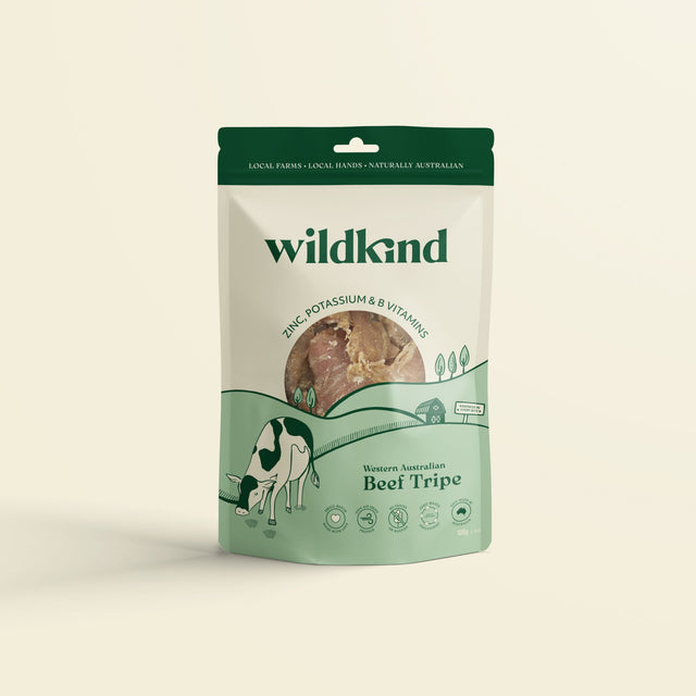Wildkind Great Southern Beef Tripe Dog Treats 100g