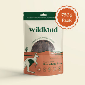 Wildkind Great Southern Roo Whole Prey Dog Treats 750g