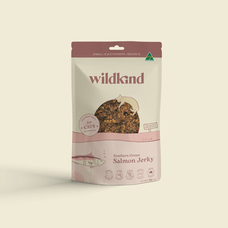 Wildkind Southern Ocean Salmon Jerky Cat Treats 80g