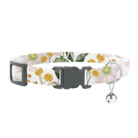 Coco & Pud Windflower Cat Safety Collar & Bell