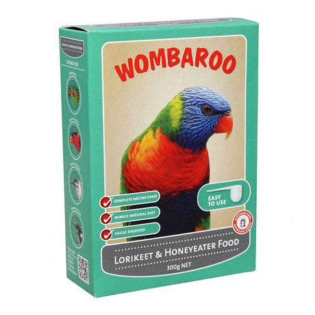 Wombaroo Lorikeet & Honeyeater Food 300g