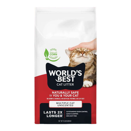 World's Best Cat Litter Multiple Cat Clumping 6.35kg