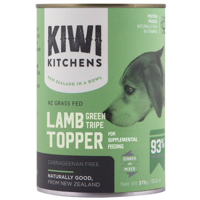 Kiwi Kitchens Lamb Green Tripe Dog Food 375g