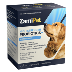 ZamiPet High Strength Probiotics+ Gut Protect 30 Sachets