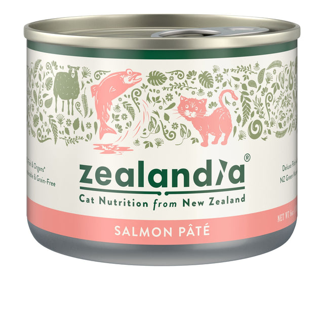 Zealandia Salmon Pate Wet Cat Food Can 170g