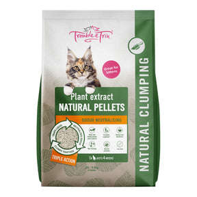 Trouble & Trix Natural Cat Litter 10L