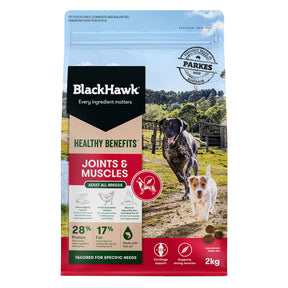 Black Hawk Healthy Benefits Joints & Muscles Adult Dry Dog Food 2kg