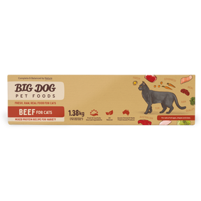 Big Dog BARF Beef raw cat food