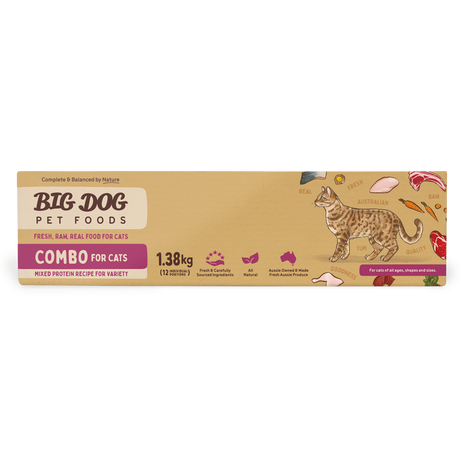 Big Dog BARF Combo raw cat food
