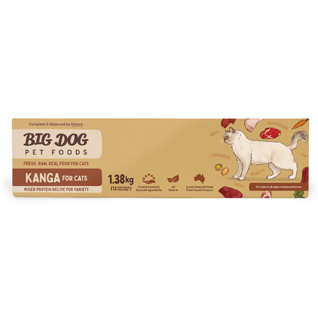 Big Dog BARF Kangaroo raw cat food