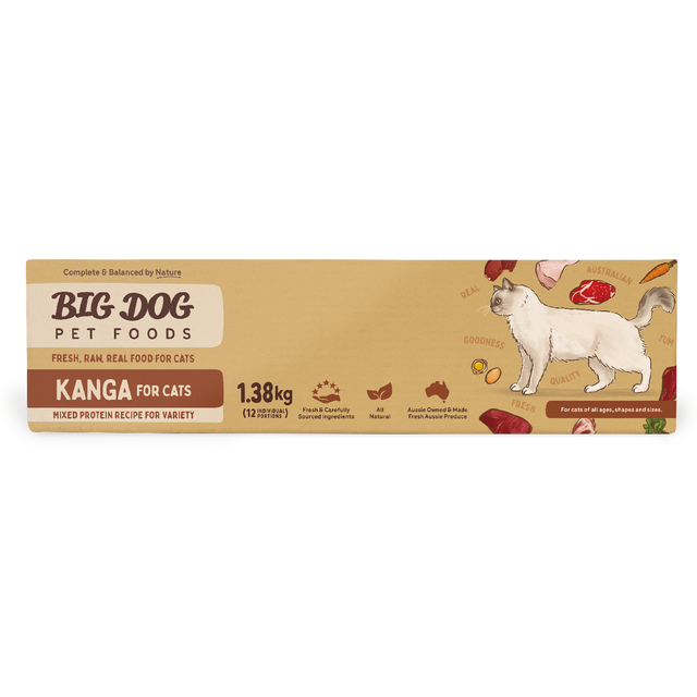 Big Dog BARF Kangaroo raw cat food