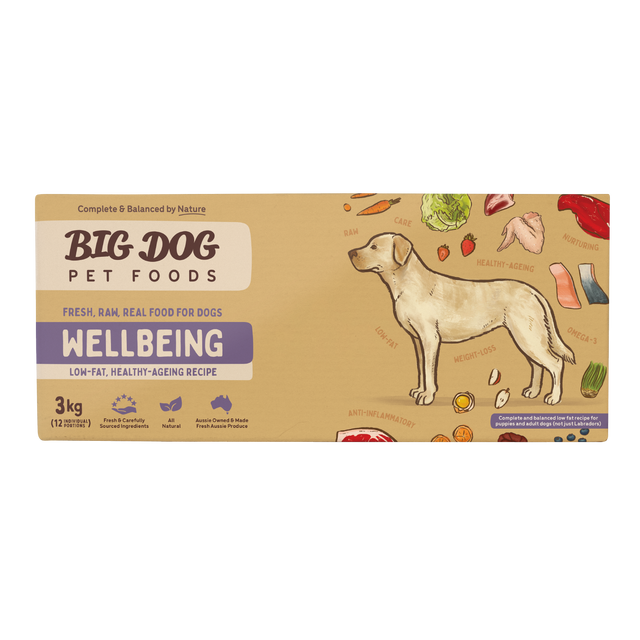 Big Dog BARF Wellbeing raw dog food