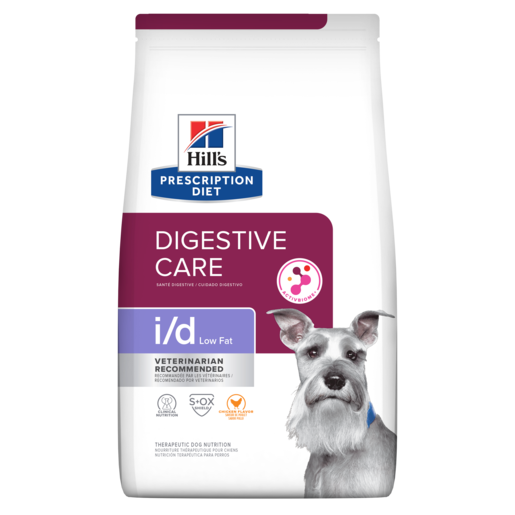 Hill's Prescription Diet i/d Low Fat Digestive Care Dry Dog Food 3.85kg