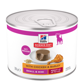 Hill's Science Diet Adult Small & Mini with Chicken & Barley Canned Wet Dog Food 200g