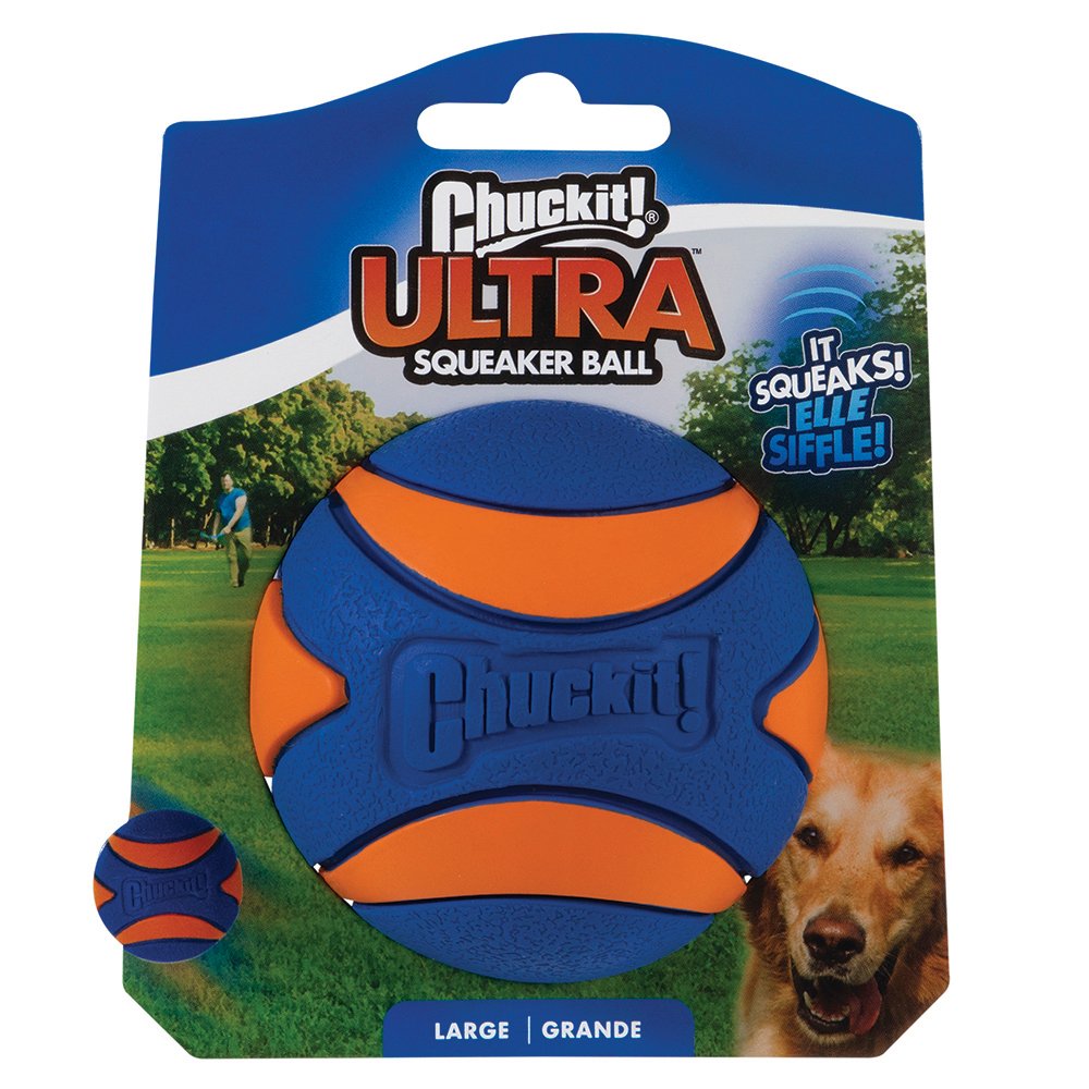 CHUCKIT! ULTRA SQUEAKER BALL LARGE