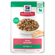 Hill's Science Diet Kitten with Salmon Wet Cat Food pouches 12x85g