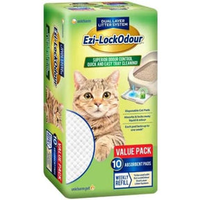 Ezi-LockOdour Cat Litter Pads 10 Pack