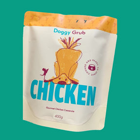 Doggy Grub Chicken Casserole Wet Dog Food 400g
