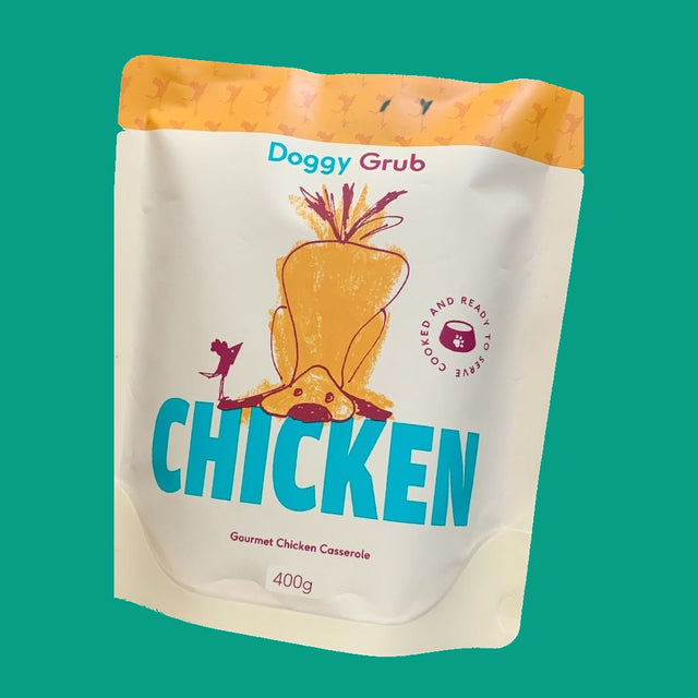 Doggy Grub Chicken Casserole Wet Dog Food 400g