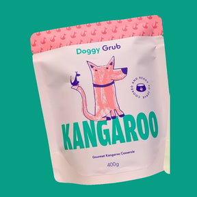Doggy Grub Kangaroo Casserole Wet Dog Food 400g