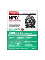 Prime100 SPD Slow Cooked Crocodile & Algae Oil 354g - front