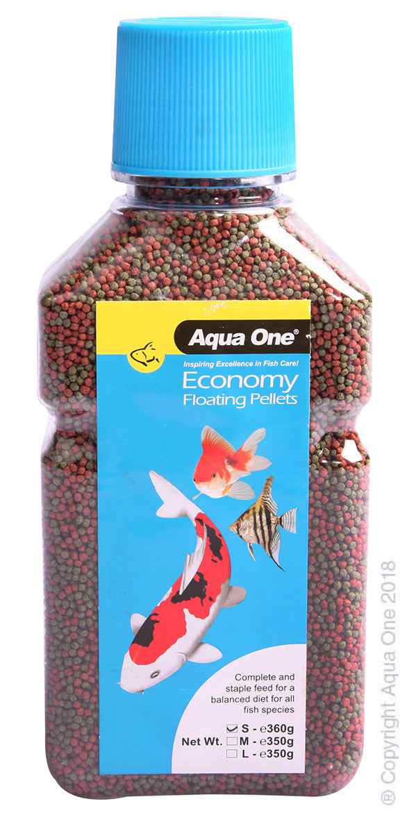 AQUA ONE Economy Pellets 1MM 360G