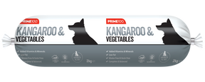 Prime100 Heritage Fresh Roll Kangaroo & Veg 2kg - front