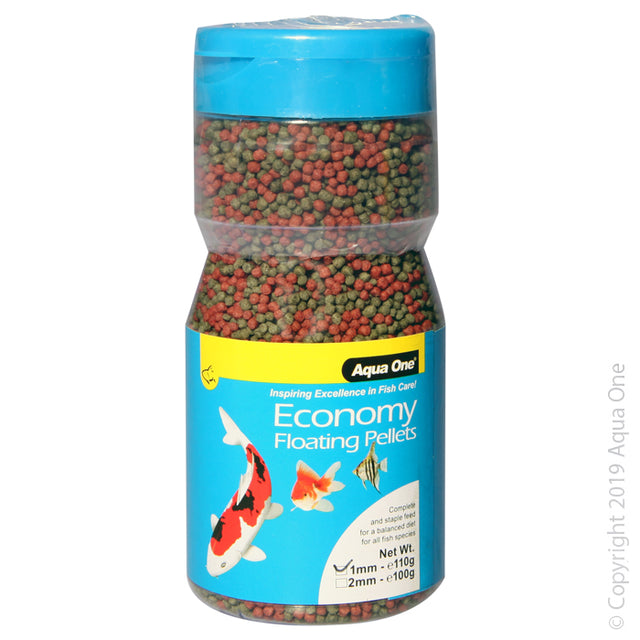 AQUA ONE Economy Pellets 1mm 110g