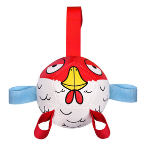 Pet One Interactive Toggle Ball Rooster Dog Toy