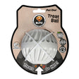 Blitz Rubber Treat Ball Dog Toy Grey Large