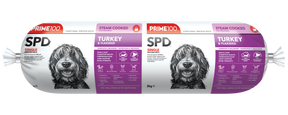 Prime100 SPD Fresh Roll Turkey & Flaxseed 2kg - front