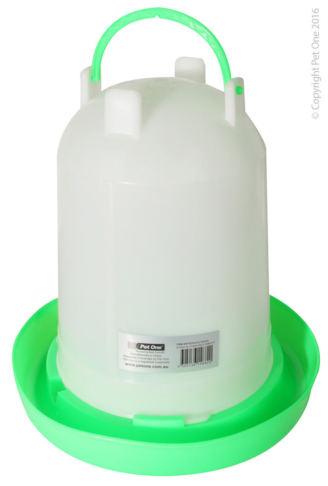Pet One Poultry Gravity Drinker 6L