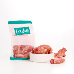 Fresha Chicken Necks IQF Frozen Raw Pet Food 500g