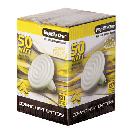 Reptile One Ceramic Heat Lamp 50W