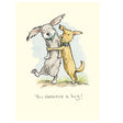 Two Bad Mice You Deserve a Hug Card