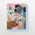 Stop The Clock Birthday Dogs Card