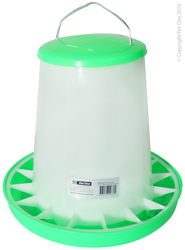Pet One Poultry Gravity Feeder 5.5kg