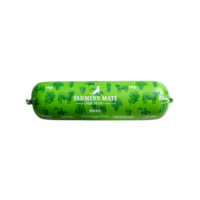 Farmers Mate Beef Roll Dog Food 1kg