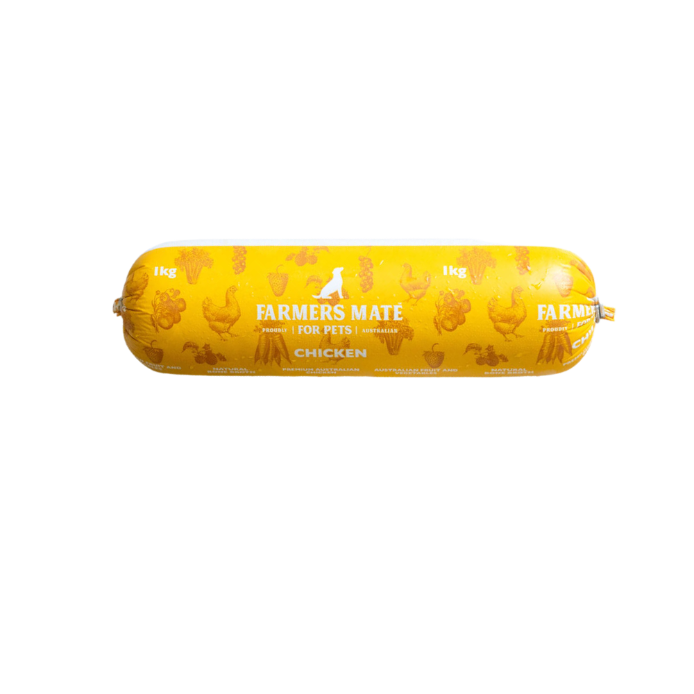 Farmers Mate Chicken Roll Dog Food 1kg