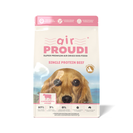 Air Proudi Beef for Dogs 400g