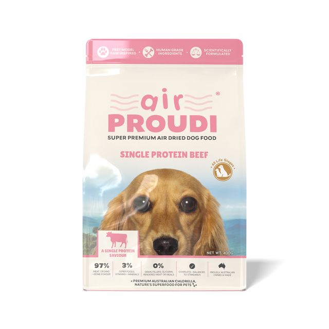 Air Proudi Beef for Dogs 400g