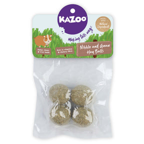 Kazoo Small Animal Nibble & Gnaw Hay Balls