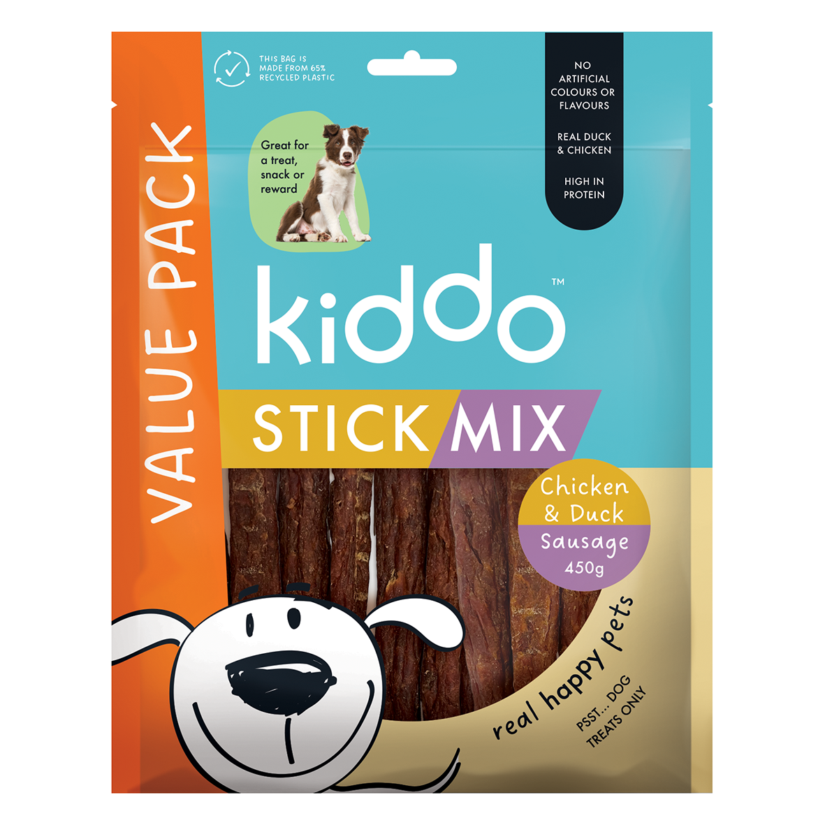 KIDDO Stick Mix Value Pack 450g